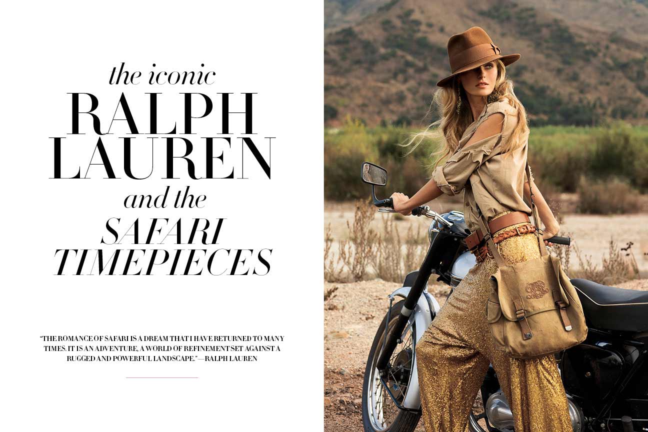 The life and timepieces of Ralph Lauren